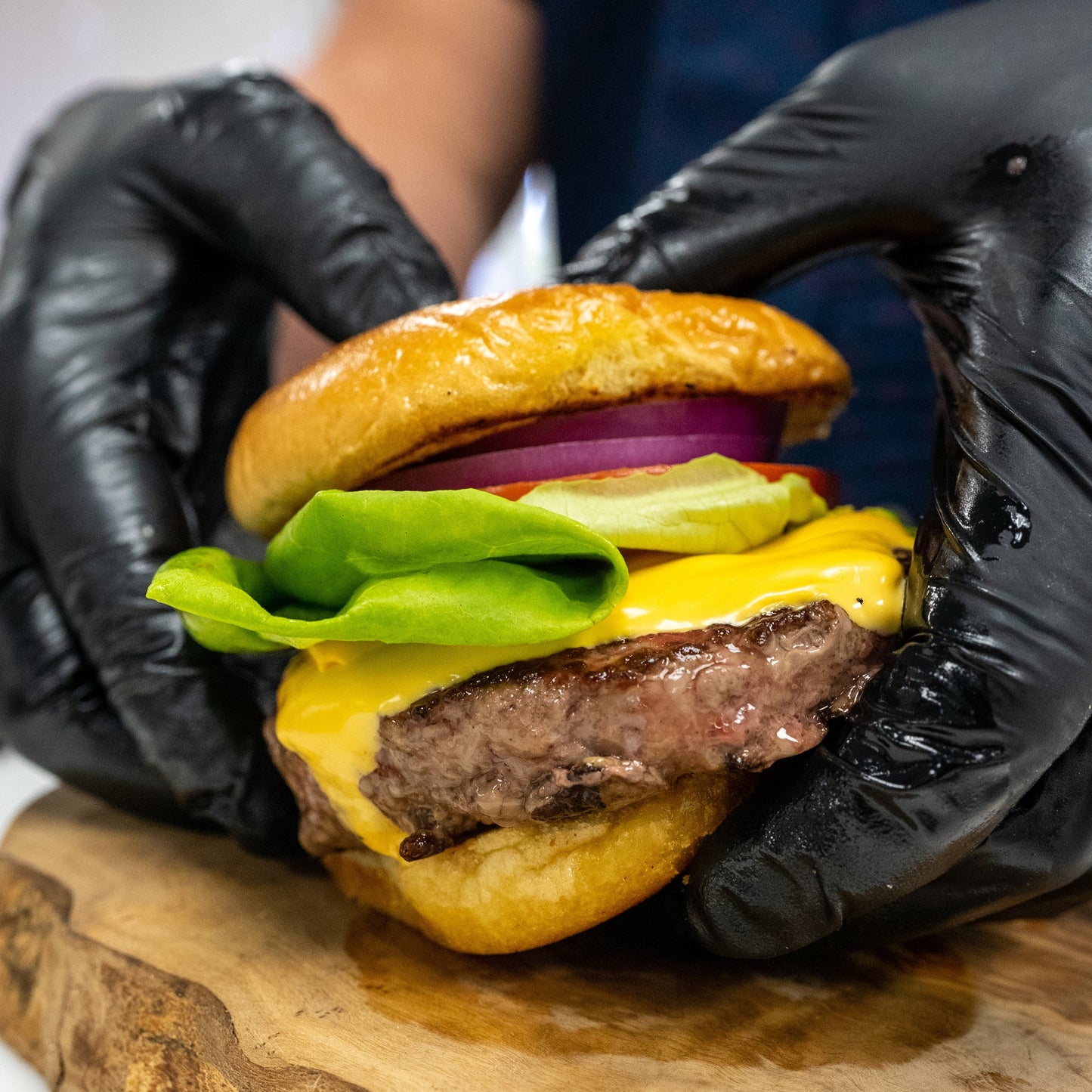 Black Angus Steak Burgers