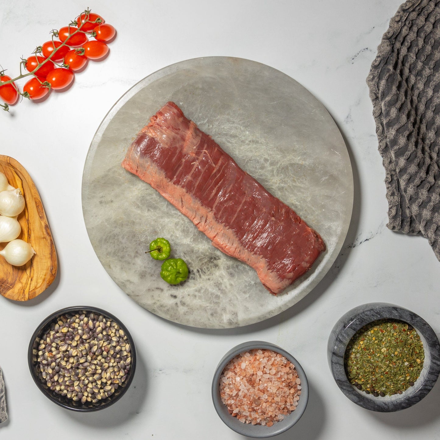 Black Angus Outside Skirt Steak | Entraña / Churrasco Meat Black Herd 1.5 - 2.0 lbs avg. | $43.00 ea.