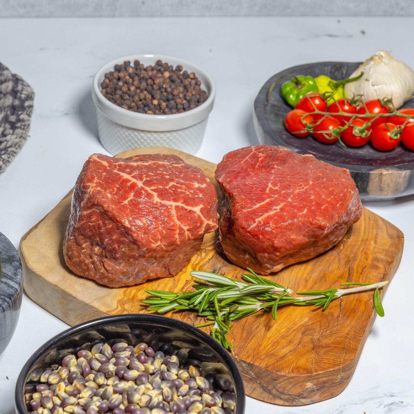 Black Angus Sirloin Filet Meat Black Herd