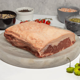 Black Angus New York Strip Roast| Bife de Chorizo Meat Black Herd Center Cut | $84.00 ea. 
